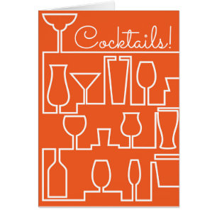 Orange cocktail party