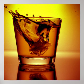 Orange Cocktail Poster