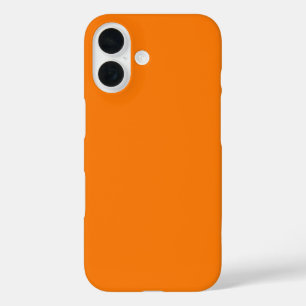 Orange Colour iPhone 16 Case