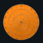 Orange Colour Customised Designer Dartboard<br><div class="desc">Orange Colour Customised Designer</div>