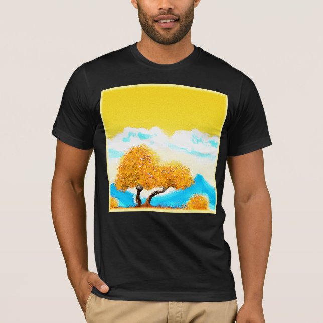 "Orange Coloured Nature" Cute Photo. Buy Now T-Shirt (Front)