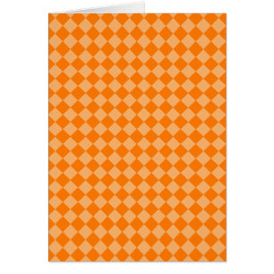 Orange Combination Diamond Pattern by STaylor