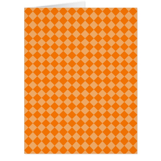 Orange Combination Diamond Pattern by STaylor (Front)