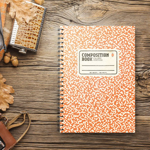 Orange Composition Notebook