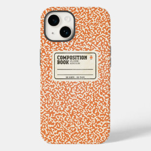 Orange Composition Notebook Case-Mate iPhone Case
