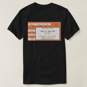 orange concert ticket T-Shirt