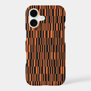 Orange, cool, trendy, modern geometric graphic art