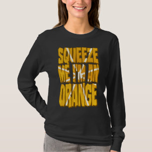 Orange Costume Funny Halloween Citrus Fruit Slice T-Shirt
