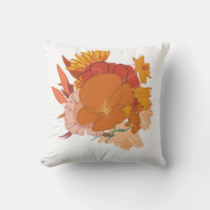 Orange Couch Pillow