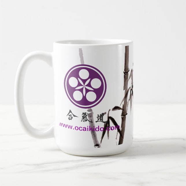Orange County Aikido mug (Left)