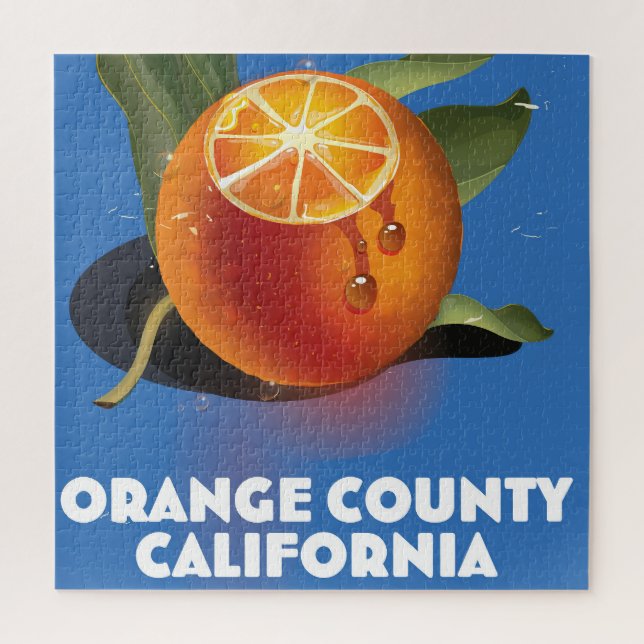 Orange County California Jigsaw Puzzle (Vertical)
