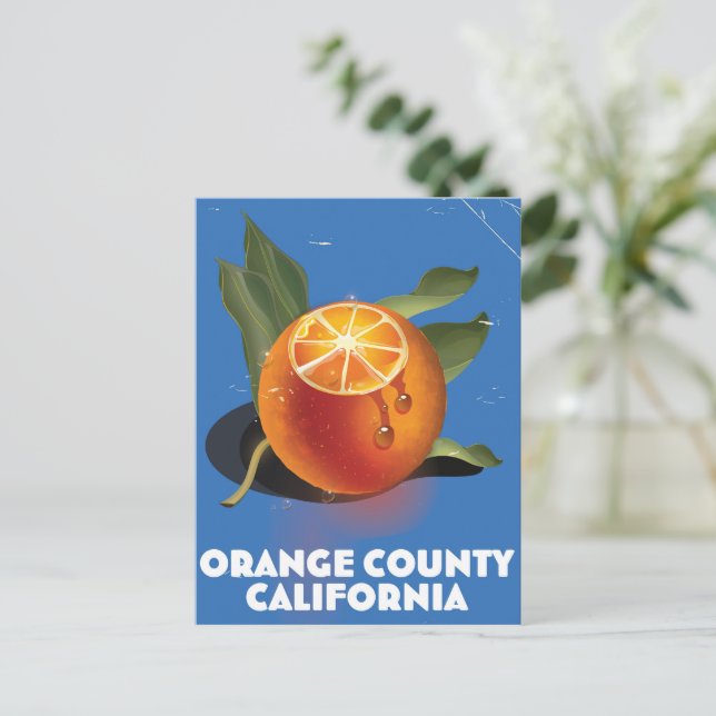 Orange County California Postcard (Standing Front)