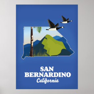 Orange County California Travel poster