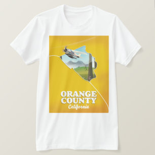 Orange County California Travel poster T-Shirt