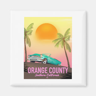 orange county California USA Magnet