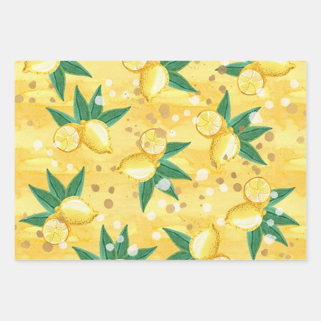 Orange County Wrapping Paper Sheet (Front)