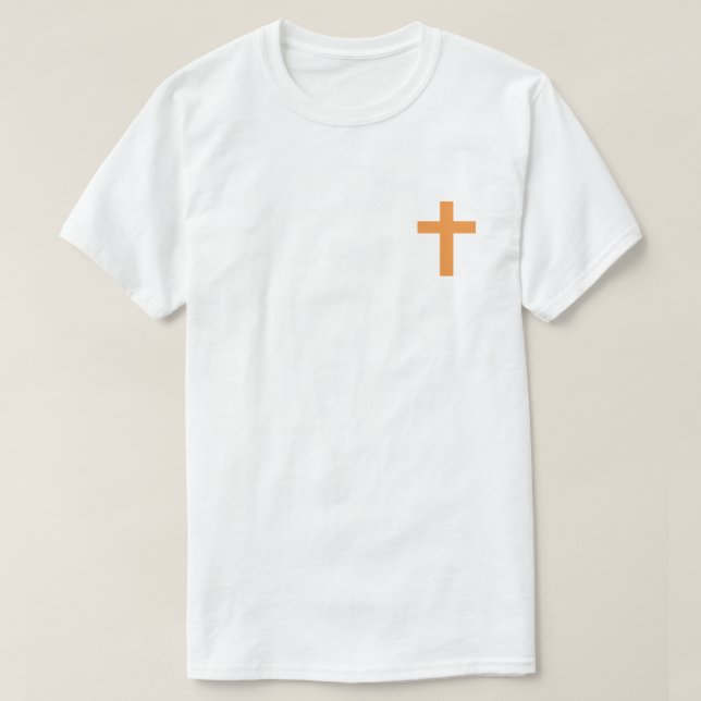Orange Cross T-Shirt (Design Front)