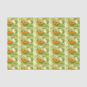 Orange Cruiser Butterfly Tissue Paper