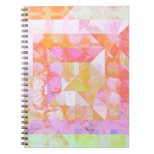 Orange Crush #2 Mixed Media Spiral Notebook