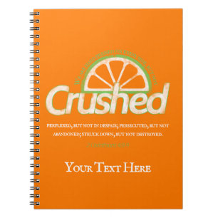 Orange Crushed Notebook