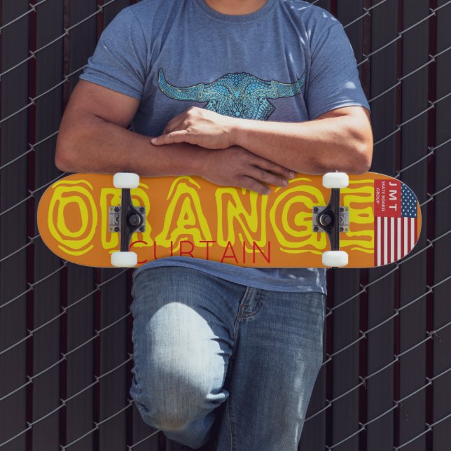 ORANGE CURTAIN 7 3/4" Skateboard Deck (Outdoor 3)