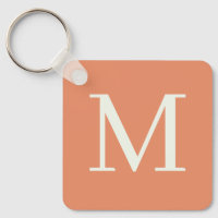 Orange Custom monogrammed