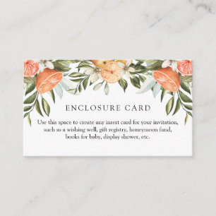 Orange Cutie Enclosure Card
