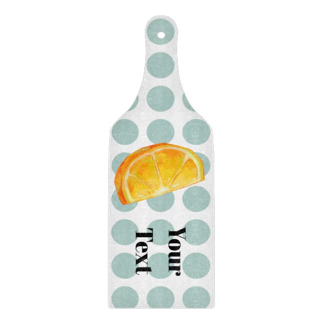Orange,  cutting board (Front)