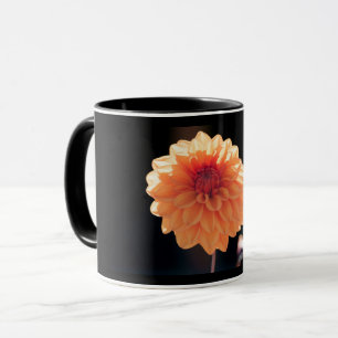  Orange Dahlia – Fine Art Floral Photography Mug