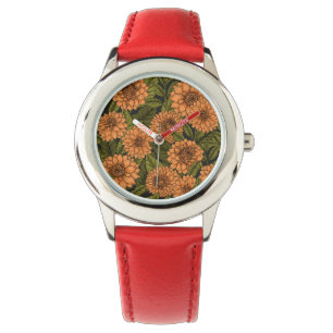 Orange Dahlia garden Watch