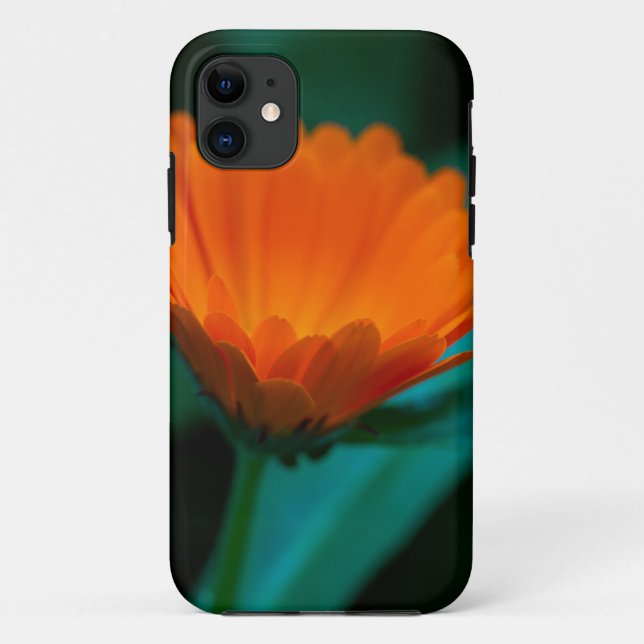 Orange daisy flower Case-Mate iPhone case (Back)