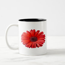 Orange Daisy Mug