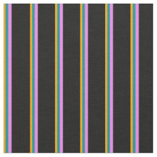 Orange, Dark Cyan, Violet, and Black Coloured Fabric