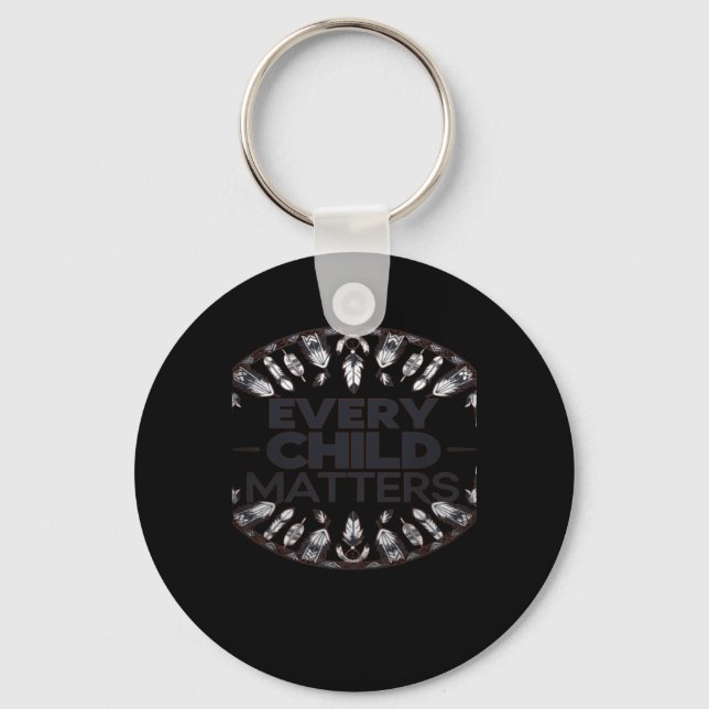 Orange Day - Every Child S - September 30th Key Ring (Front)