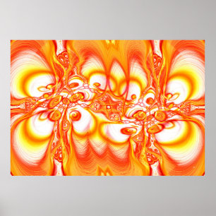 Orange Delight Poster