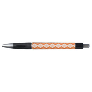 Orange diamond pattern