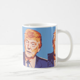 orange donald trump coffee mug