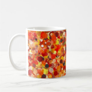 Orange Dot 11oz Mug