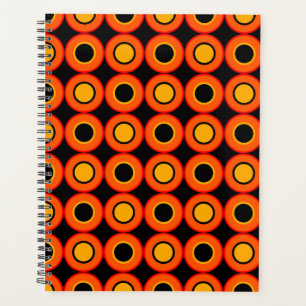 Orange Doughnuts With Filling Planner
