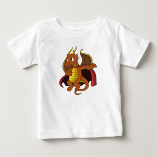 Orange dragon cartoon Baby T-Shirt