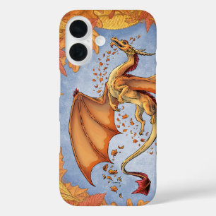 Orange Dragon of Autumn Nature Fantasy Art Case-Ma iPhone 16 Case
