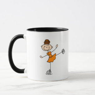 Orange Dress Figure Skater Tshirts and Gifts Mug