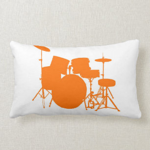 Orange drums lumbar cushion