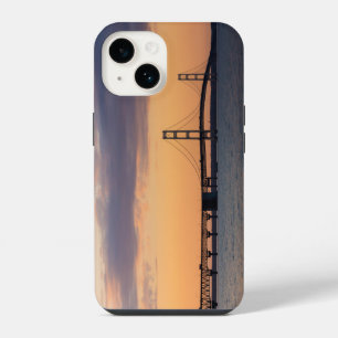 Orange Dusk Mackinac Bridge Case-Mate iPhone Case