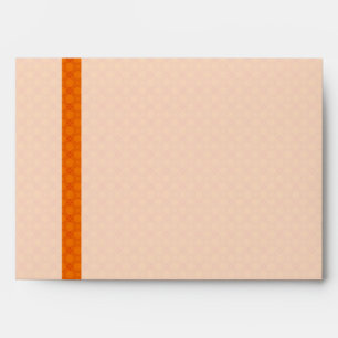 Orange Elegant Pattern Envelope