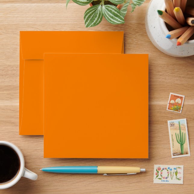 Orange Envelopes (Desk)