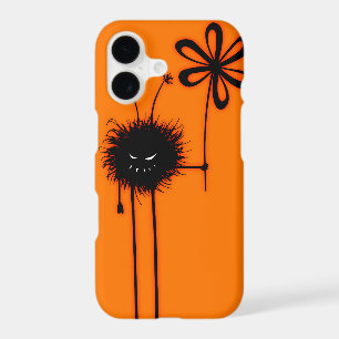 Orange Evil Flower Bug Character Halloween