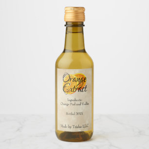 Orange Extract Custom Label