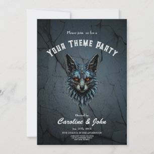 Orange eyes, cool fur: The dazzling fox Invitation