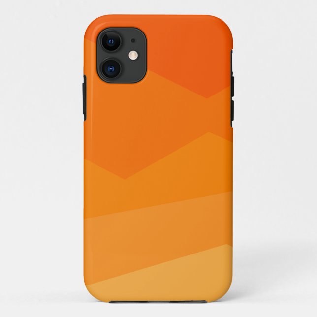 Orange Fade Case-Mate iPhone Case (Back)